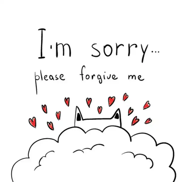 sorry cute images
